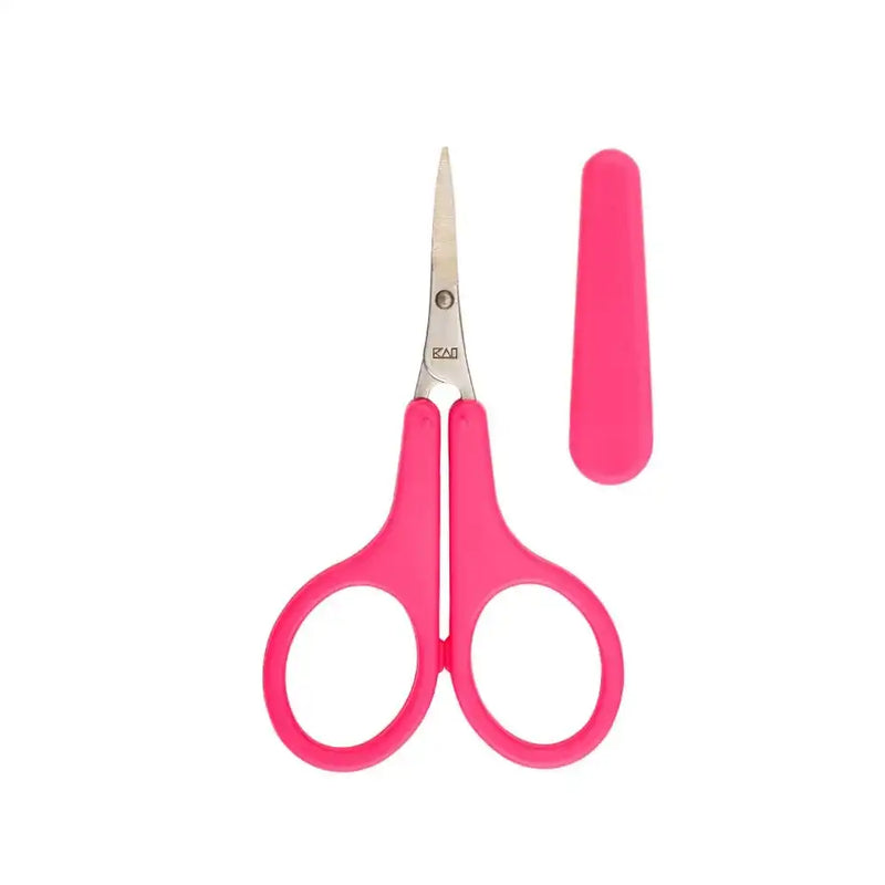Kai Thin Blade Eyebrow Scissor (Pink)