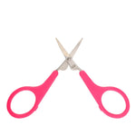 Kai Thin Blade Eyebrow Scissor (Pink)