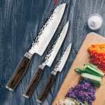 KAI Shun Premier Knife Gift Set (Santoku 7", Paring 4" & Utility 6.5" Knife ) [TDMS310]