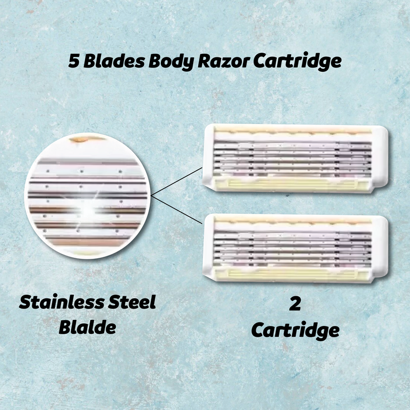 Body Razor Cartridge Pack of 2