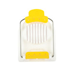 Kai Japan Stainless Steel Egg Slicer, White & Yellow