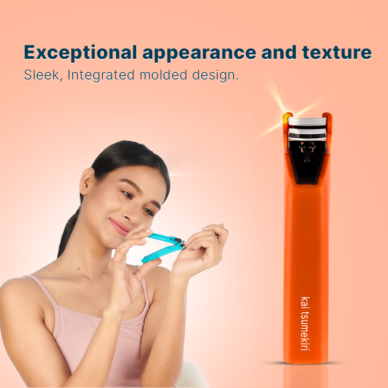 Kai Tsumekiri Nail Clipper Blister (Orange)