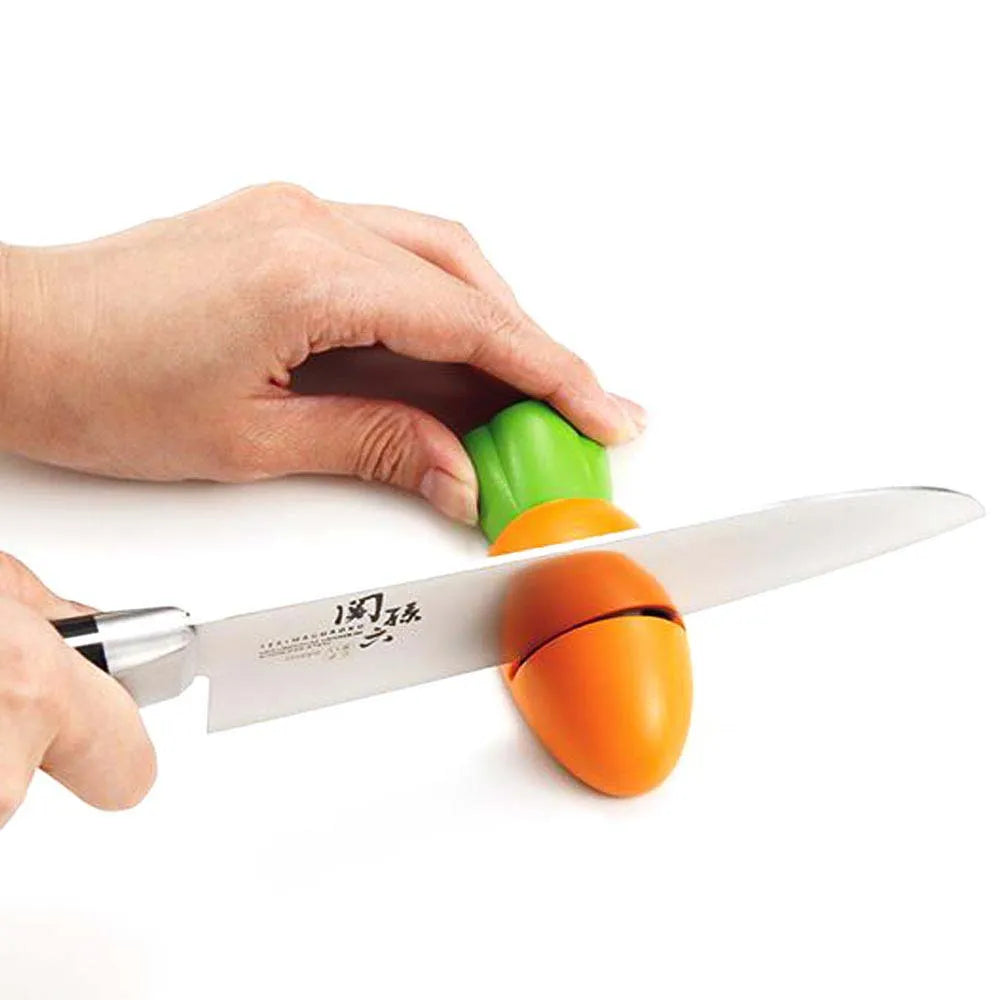Kai Kitchen Carrot Ceramic Knife Sharpener