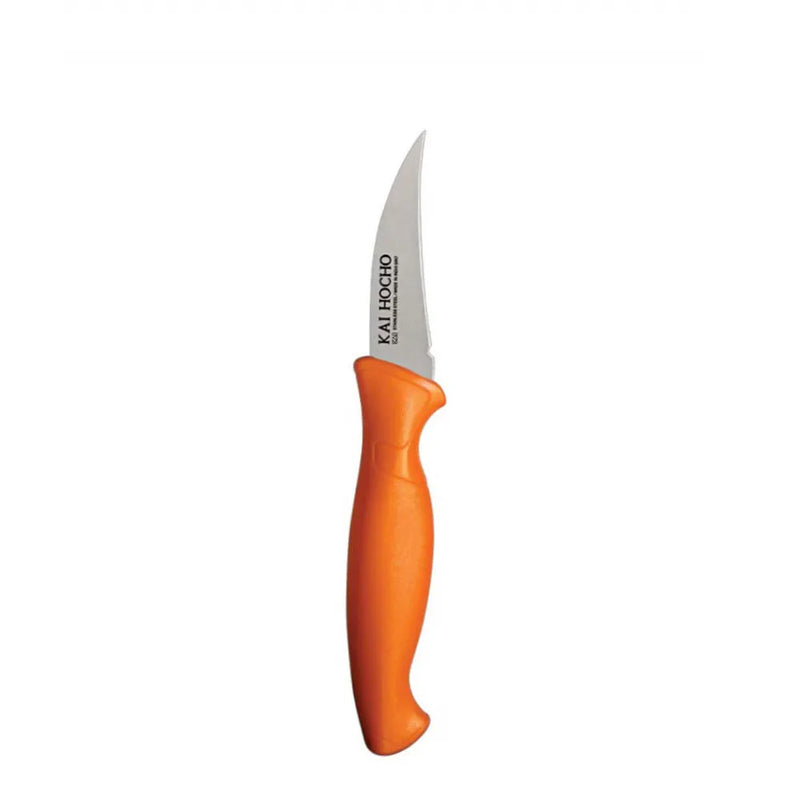 Kai peeling knife orange