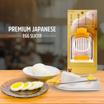 Kai Japan Stainless Steel Egg Slicer, White & Yellow