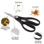 Kai All Purpose Stainless Steel Scissors for Vegetables, Fruits and Cloth Cutting Scissors