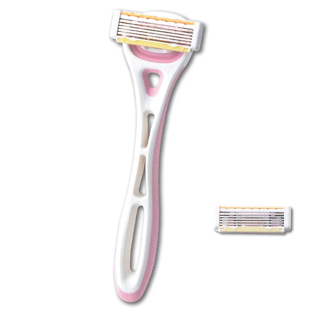 Body Razor - Buy Kai Xfit Women 5 Blades Body Razor With 2 Cartridge ...