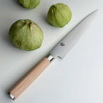 Kai Shun Classic Blonde 6'' Utility Kitchen Knife with PakkaWood Handle [DM0701W]